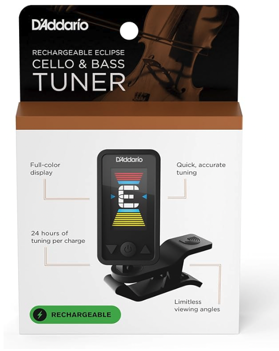 Rechargeable Eclipse Cello & Bass Tuner