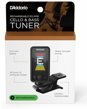 Rechargeable Eclipse Cello & Bass Tuner