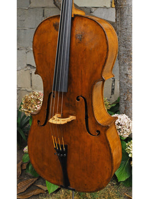 Late 18th Century 'Ginger' Smaller 4/4 Cello