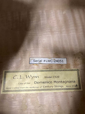 C.L. Wynn 520 'Montagnana' - 4/4 Cello