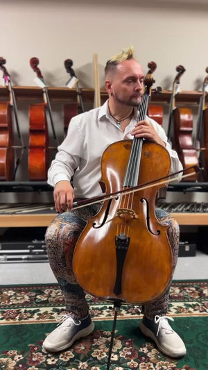 Late 18th Century 'Ginger' Smaller 4/4 Cello