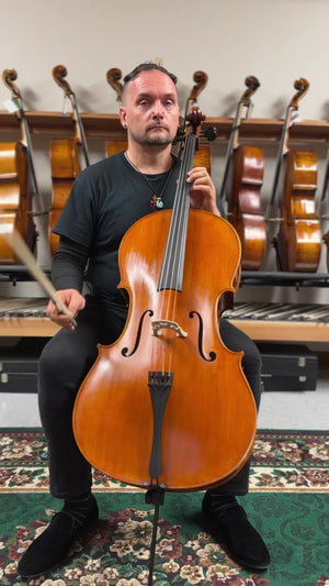 Calin Wultur Model #5 Piatti Strad 4/4 Cello (2)